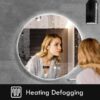 Faamzone 80cm (32") Smart LED Mirror (Round) - Image 2