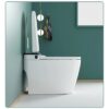 Smart WC Toilet- Automatic Flip Cover, Ambient ligtening, Foam Splashproof, LED Display