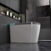 Smart WC Bidet Toilet - Voice control, dual sensors, sterilized spray bar, automatic flip cover, smart screen, remote control. - Image 3