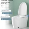 Smart WC Toilet - AI Voice Control, Automatic Flip Cover & Flushing, Foam Shield, Dual Mode Sensing - Image 2