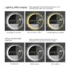 Faamzone Multifunctional Smart LED Mirror - Human body sensor, Bluetooth, Tri-color, Anti-fog function, Time, Temperature & Calendar display - Image 3