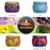 Scented Candles Set 4 Pack - 2.5 oz Jar Candle Gift for Home Decor - Image 2