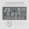 Faamzone Multifunctional Smart LED Mirror - Human body sensor, Bluetooth, Tri-color, Anti-fog function, Time, Temperature & Calendar display - Image 5