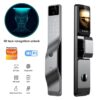 Advanced Smart Door Lock (FZ-ASDL-3D) - 3D Facial Recognition, Fingerprint, Mobile App, Pin Code, Mechanical Keys, IC Cards, Wifi - Image 4