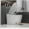 Smart WC Toilet - AI Voice Control, Automatic Flip Cover & Flushing, Foam Shield, Dual Mode Sensing